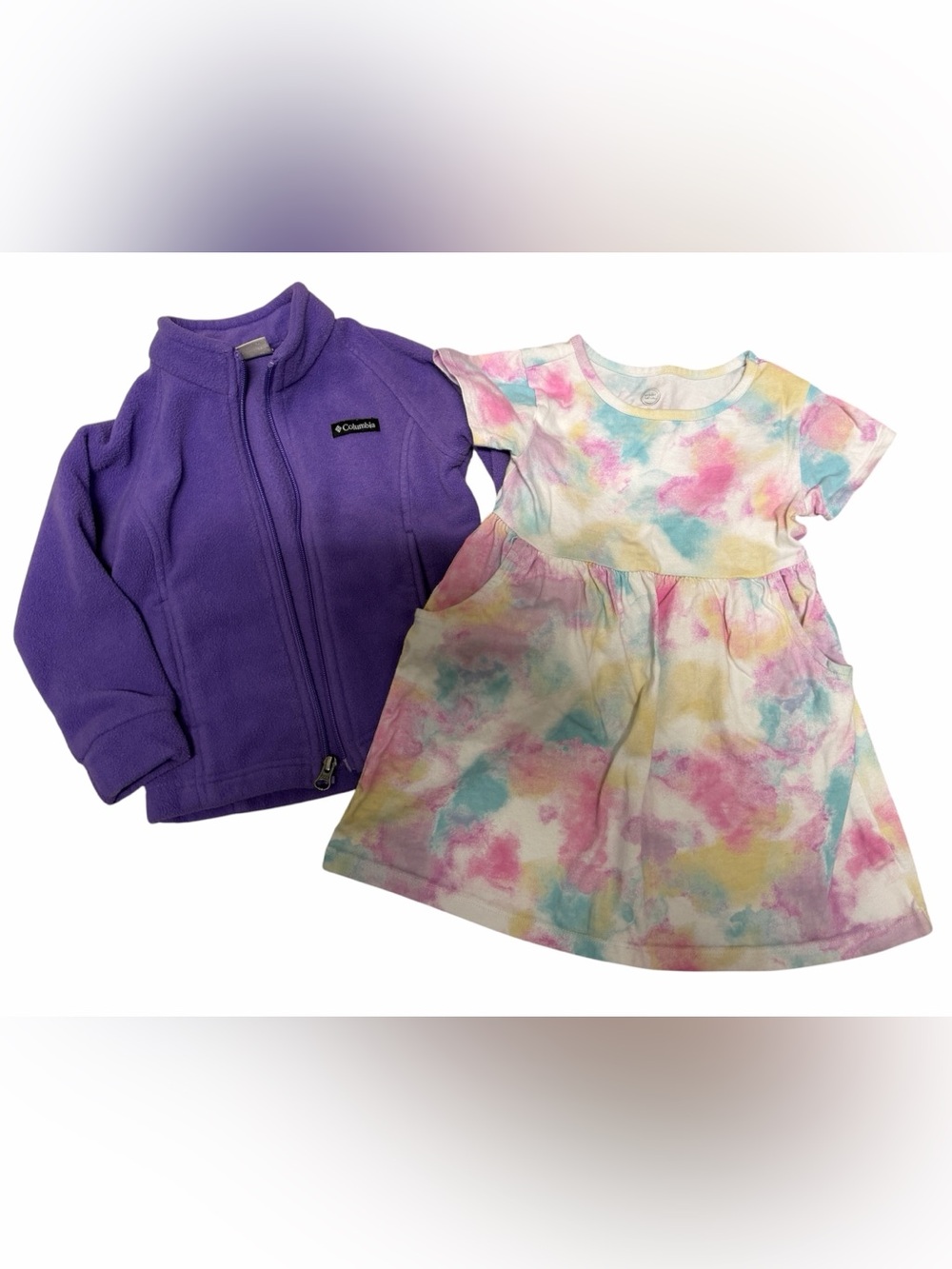 Girls 3T Columbia Jacket & Wonder Nation Outfit Bundle